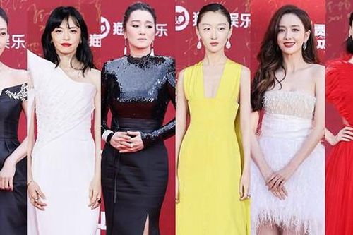 LHP Bắc Kinh: AngelaBaby diện váy trái tim khoét eo vẫn bị các đàn chị 'át vía'