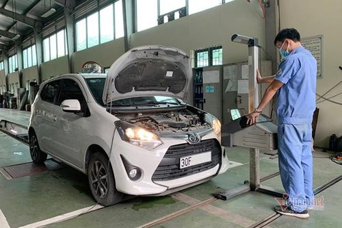 Ô tô dính 'phạt nguội' vẫn được đăng kiểm tạm với thời hạn 15 ngày