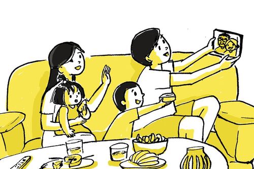 Chùm tranh vui Trung thu mùa dịch