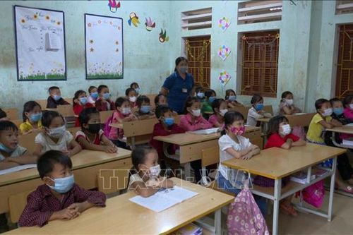 Phòng, chống dịch COVID-19 ở trường học vùng cao Hà Giang