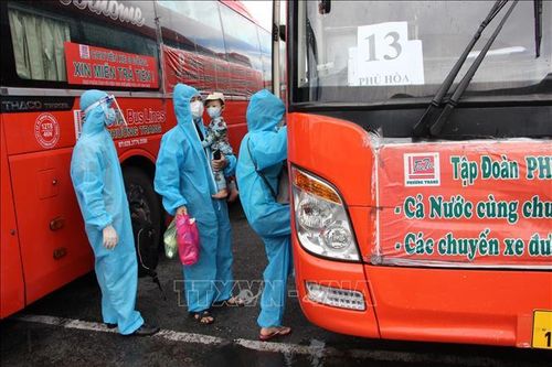 Phú Yên đón trên 800 công dân từ Đồng Nai về quê