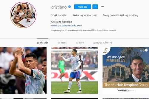 Top 10 tài khoản Instagram có lượt theo dõi 'khủng' nhất thế giới: Ronaldo và loạt 'sao bự' vẫn thua 'thế lực ngầm' này