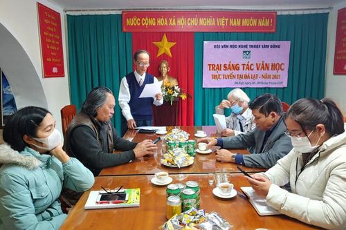 Khai mạc Trại sáng tác Văn học Lâm Đồng 2021