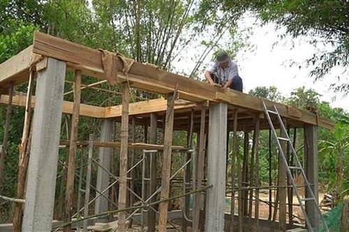 Xây dựng thêm 10 chuồng bò vượt lũ ở khu dân cư Bắc Bình