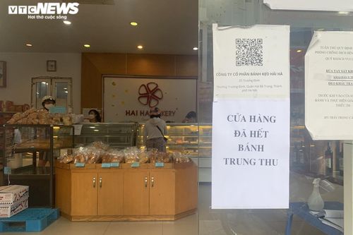 Hà Nội nới lỏng giãn cách, bánh trung thu đang ế ẩm bỗng 'cháy hàng'