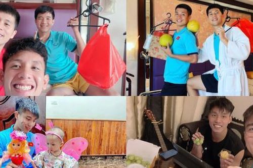 Vui Trung thu cùng cầu thủ tuyển Việt Nam: Xuân Trường khiến dân mạng không thể nhịn cười