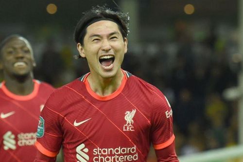 Minamino tỏa sáng lần đầu ở Liverpool mùa này