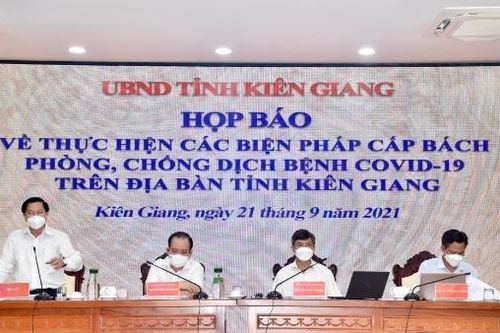 Kiên Giang: Phấn đấu đến 25/9, kiểm soát được dịch COVID-19