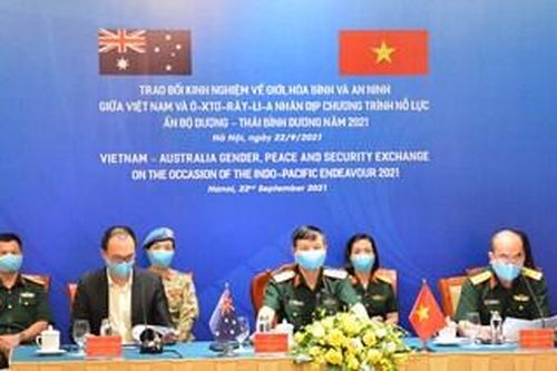 Việt Nam-Australia trao đổi kinh nghiệm về giới, hòa bình và an ninh