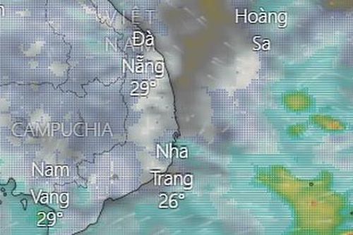 Vùng áp thấp cách đảo Song Tử Tây 250km có khả năng mạnh thêm
