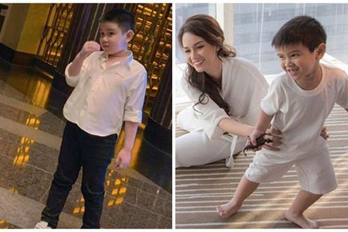 Con trai lớn phổng phao của MC Quỳnh Chi và chồng cũ Văn Chương