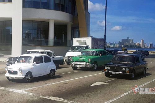 Ngắm xe cổ Lada ở Cuba giá tới 30.000 USD