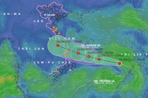 Vùng áp thấp trên Biển Đông có khả năng mạnh thêm, cảnh báo gây mưa lớn