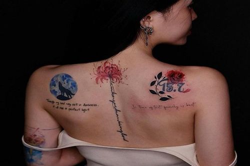 Linh Ngọc Đàm và những hình xăm 'chất như nước cất'