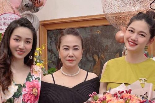 Chị em Á hậu Ngô Trà My - Thanh Tú lại khiến fan rần rần vì màn đọ sắc một chín một mười