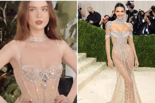 Ngọc Trinh khoe dáng với đồ bơi xuyên thấu, fan chỉ mơ tưởng đến Kendall Jenner