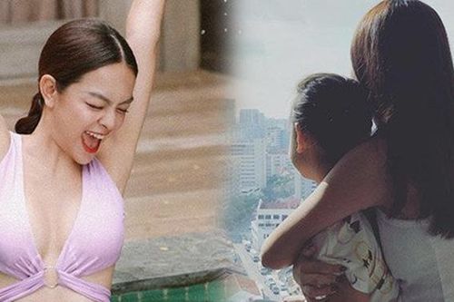 Sự khác biệt của Phạm Quỳnh Anh lúc chăm con với khi 'bung xõa'