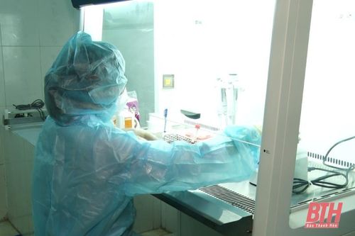 Bệnh viện Đa khoa huyện Thọ Xuân: Đưa vào vận hành hệ thống máy xét nghiệm RT-PCR