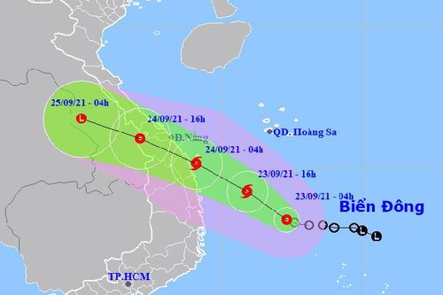 Áp thấp nhiệt đới gây sóng lớn ở vùng biển Khánh Hòa
