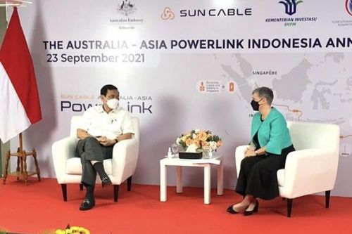 Indonesia cấp phép dự án tuyến cáp điện khổng lồ giữa Úc và Singapore