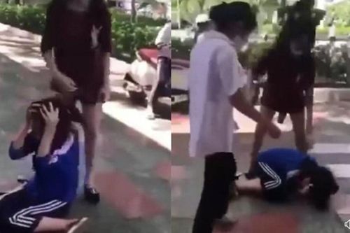 Nữ sinh Hải Phòng bị bạn đánh hội đồng, túm tóc và đá vào mặt liên tục