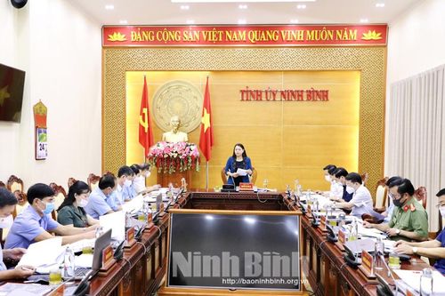 Hội nghị Ban Thường vụ Tỉnh ủy