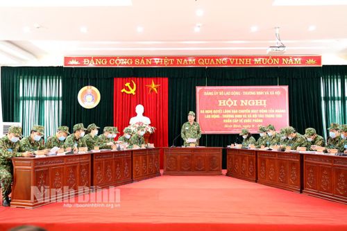 Sở Lao động, Thương binh và Xã hội diễn tập quốc phòng an ninh năm 2021