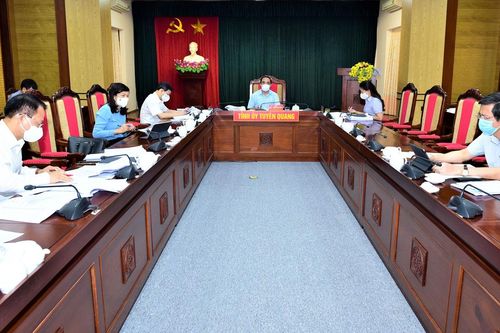 Thường trực Tỉnh ủy cho ý kiến chủ trương triển khai các chương trình, dự án