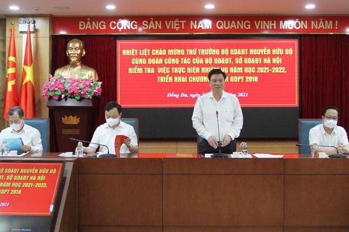 Không để những khó khăn của dịch Covid-19 làm ảnh hưởng đến chất lượng dạy, học