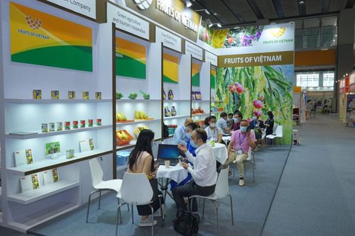 Doanh nghiệp Việt Nam tham gia Hội chợ Hoa quả Quảng Châu 2021