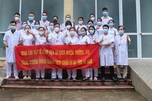 Thêm 75 cán bộ y tế của Hà Nội tới Hà Nam hỗ trợ chống dịch