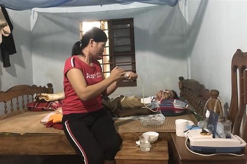 Kiệt quệ vì bệnh tật