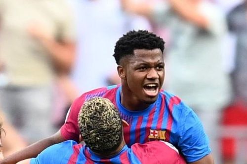 Ansu Fati tỏa sáng giúp Barca thắng 3-0