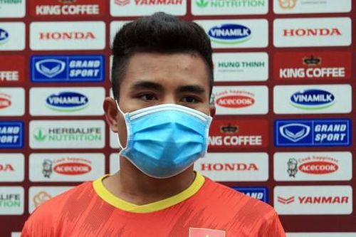 Chàng trai người dân tộc Tà Ôi trong đội tuyển U22