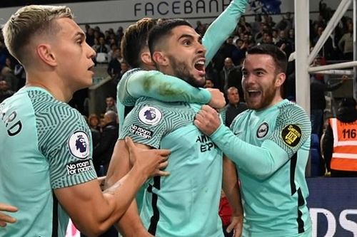 Brighton lỡ cơ hội lịch sử dẫn đầu Premier League, bằng điểm với MU