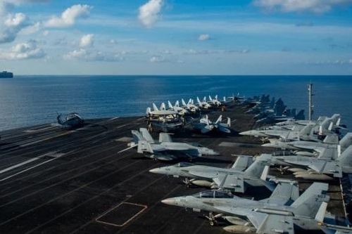Mỹ điều nhóm tàu tác chiến sân bay USS Ronald Reagan đến Biển Đông lần thứ 2 trong năm