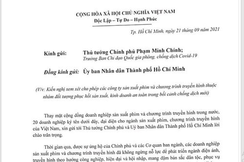 20 doanh nghiệp sản xuất phim 'kêu cứu' Thủ tướng xin hoạt động trở lại