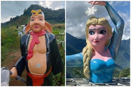 Hết hồn loạt tượng 'thảm họa' gây tranh cãi trên cõi mạng