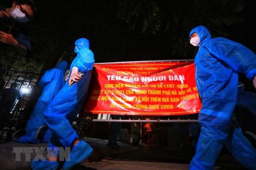 Hà Nội: Dỡ phong tỏa ở ngõ 328 và 330 đường Nguyễn Trãi