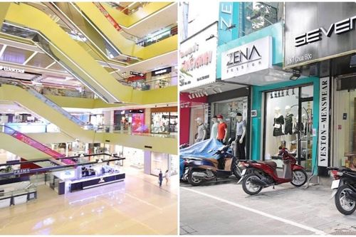Các tuyến phố 'thiên đường' thời trang ở Hà Nội đìu hiu trong ngày mở cửa hoạt động trở lại