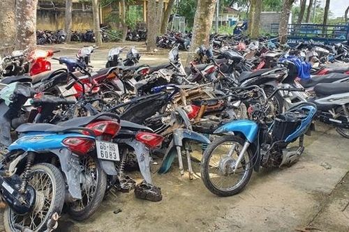 Triệt phá băng nhóm trộm cắp, tiêu thụ xe gian liên tỉnh