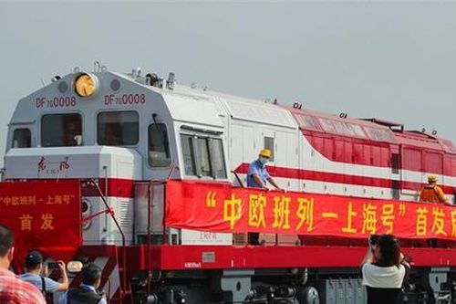 Khánh thành tuyến đường sắt nối Thượng Hải với Hamburg