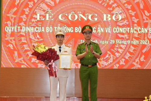 Điều động Phó Cục trưởng Cục Cảnh sát kinh tế làm Giám đốc Công an Thái Bình