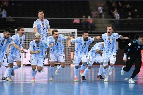 Đánh bại tuyển futsal Brazil, Argentina rộng cửa bảo vệ ngôi vô địch World Cup