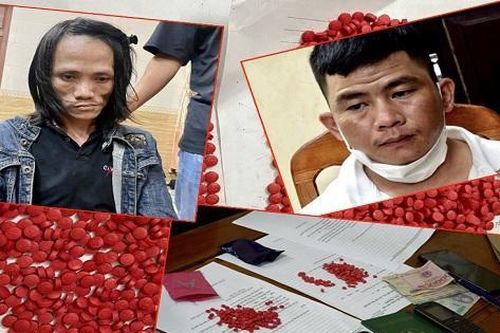 Thu giữ hàng nghìn viên ma túy tổng hợp dạng hồng phiến