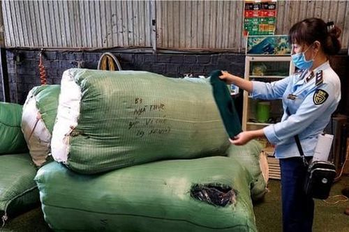 Gia Lai: Xử phạt gần 30 triệu đối với xe 'luồng xanh' chở 2.000 đôi gang tay không nguồn gốc