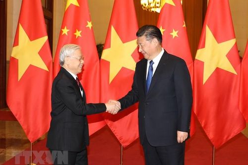 Lãnh đạo Đảng, Nhà nước Việt Nam gửi Điện mừng Quốc khánh Trung Quốc