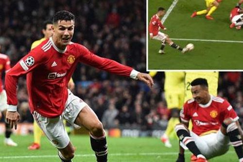 Bàn thắng của Ronaldo không hợp lệ vì Lingard việt vị?