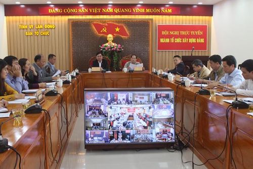 Hội nghị toàn quốc sơ kết công tác xây dựng Đảng 9 tháng năm 2021