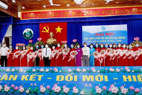 Hội LHPN huyện Đạ Huoai tổ chức Đại hội lần thứ IX, nhiệm kỳ 2021 - 2026